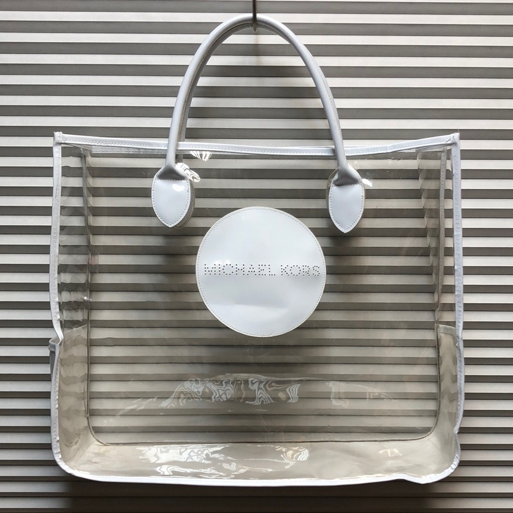 Michael Kors Bermuda SeeThru XL Tote Bag